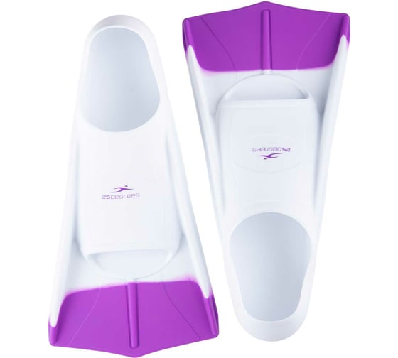 Тренировочные ласты 25Degrees Pooljet White/Purple 25D21001, XXS/27-29 УТ-00019472