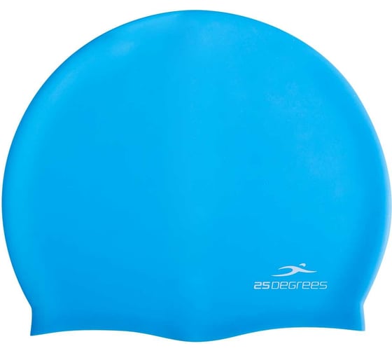 Шапочка для плавания 25Degrees Nuance Light Blue 25D21004J, подростковая, силикон УТ-00019511