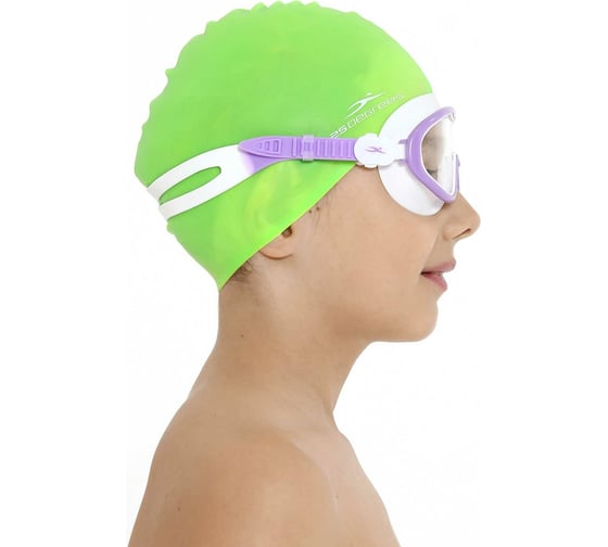 Шапочка для плавания 25Degrees Nuance Green 25D21004K, детская, силикон УТ-00019504