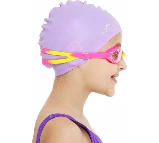 Шапочка для плавания 25Degrees Nuance Purple 25D21004K, детская, силикон УТ-00019506