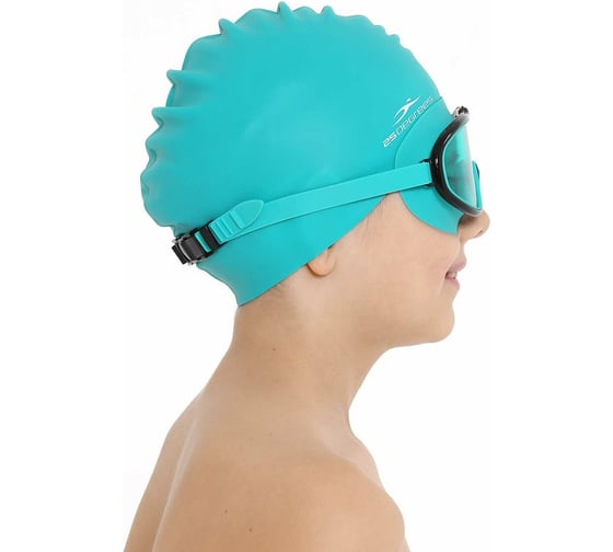 Шапочка для плавания 25Degrees Nuance Green 25D21004J, подростковая, силикон УТ-00019510