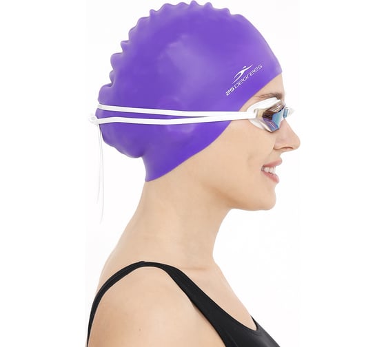 Шапочка для плавания 25Degrees Nuance Purple 25D21004A, силикон УТ-00019519