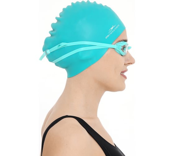 Шапочка для плавания 25Degrees Nuance Green 25D21004A, силикон УТ-00019517