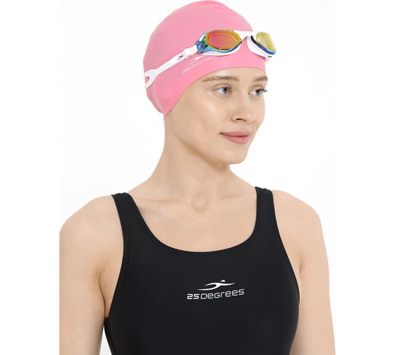 Шапочка для плавания 25Degrees Nuance Pink 25D21004A, силикон УТ-00019518