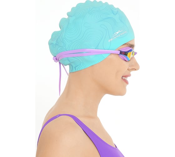 Шапочка для плавания 25Degrees Dream Aquamarine 25D21009A, силикон УТ-00019583
