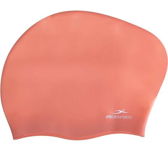 Шапочка для плавания 25Degrees Mamana Brick Red 25D21014A, силикон, для длинных волос УТ-00019525
