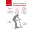 Трюковый самокат BRADEX SHOCK SF колеса 110мм 0839 12