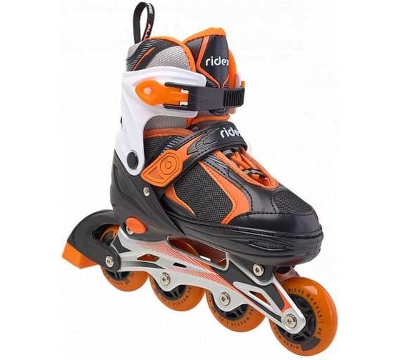 Раздвижные ролики RIDEX Allure Orange, алюминиевая рама УТ-00021225