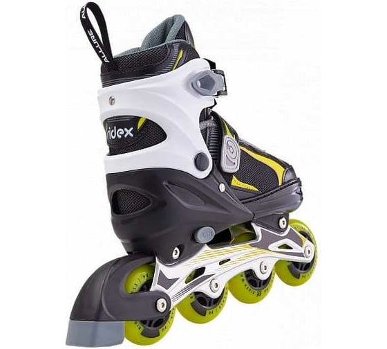 Раздвижные ролики RIDEX Allure Black, алюминиевая рама УТ-00021224