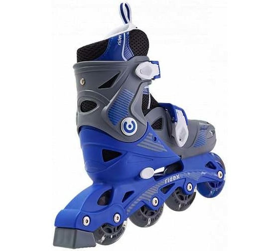 Раздвижные ролики RIDEX Swipe Blue, пластиковая рама УТ-00021216