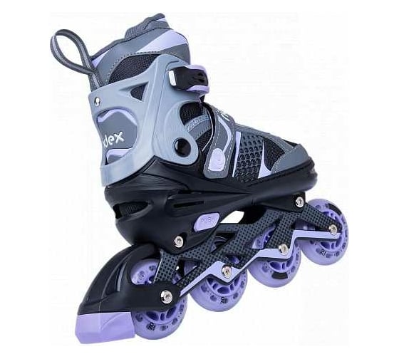 Раздвижные ролики RIDEX Velum Purple, алюминиевая рама УТ-00018626
