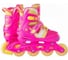 Раздвижные ролики RIDEX Wing Pink, пластиковая рама УТ-00018622 2