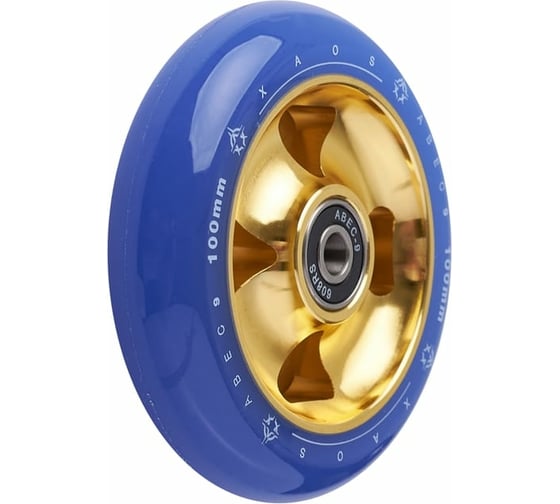 Колесо для трюкового самоката XAOS Plus Blue 100 мм УТ-00021276 1