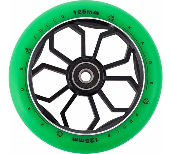 Колесо для трюкового самоката XAOS Clover Green 125 мм УТ-00021301 1