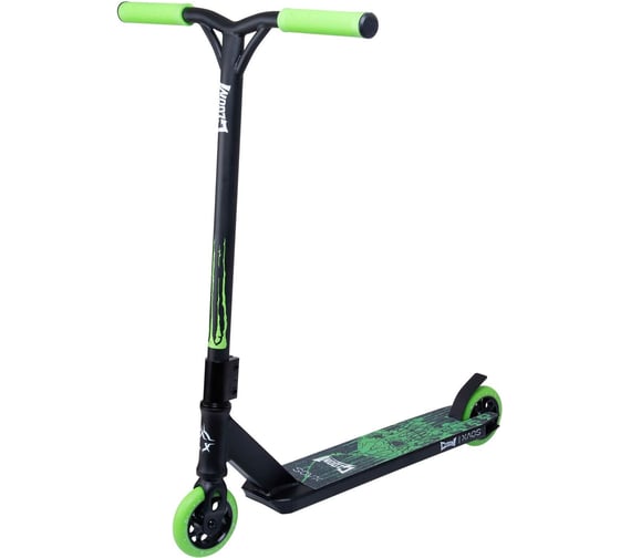 Трюковый самокат XAOS Gloom Green 110 мм УТ-00018564