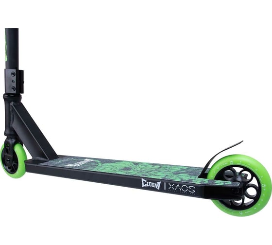 Трюковый самокат XAOS Gloom Green 110 мм УТ-00018564