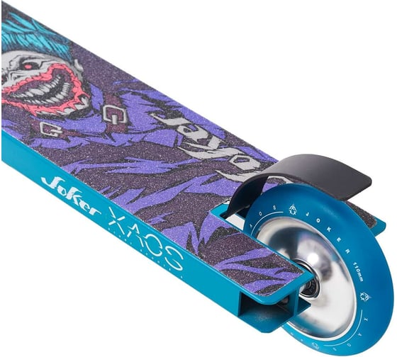 Трюковый самокат XAOS Joker Green 110 мм УТ-00021006