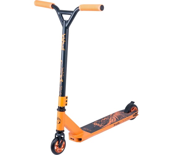 Трюковый самокат XAOS Phoenix Orange 100 мм УТ-00018556