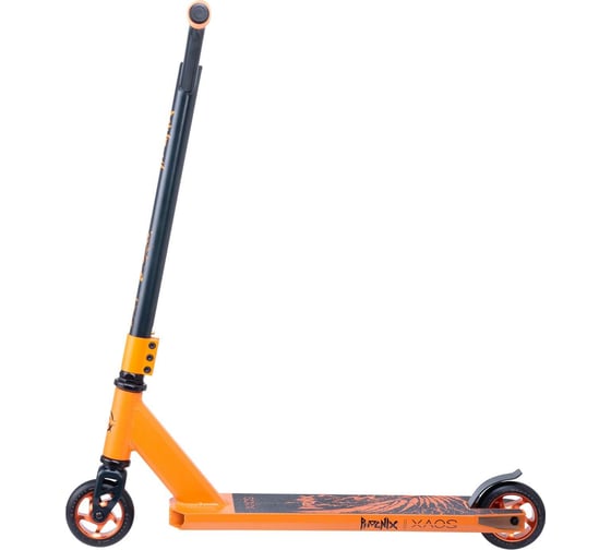 Трюковый самокат XAOS Phoenix Orange 100 мм УТ-00018556