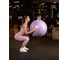 Полумассажный фитбол Starfit GB-201 65 см, антивзрыв, фиолетовый пастель УТ-00018945 4