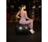 Фитбол высокой плотности Starfit GB-110 65 см, 1200 г, антивзрыв, черный УТ-00020822 5