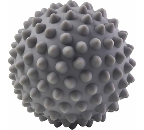 Мяч для миофасциального релиза Starfit RB-201 9 см, PVC, массажный, серый  УТ-00019048