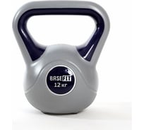 Пластиковая гиря Basefit DB-503 12 кг, серый/темно-синий УТ-00020489