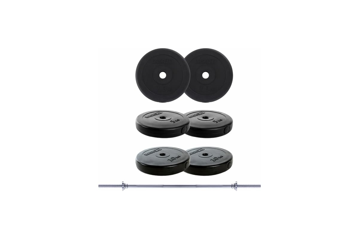 Штанга Basefit BB-402 40 кг, разборная УТ-00021513 - выгодная цена ...