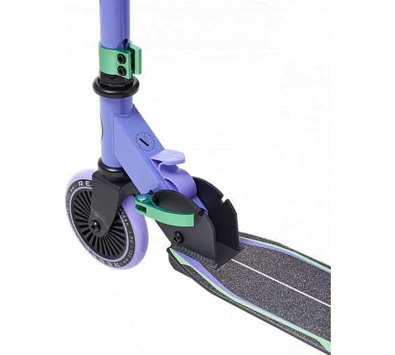 Самокат 2-х колесный RIDEX Rebel 125 мм, фиолетовый/мятный УТ-00020958