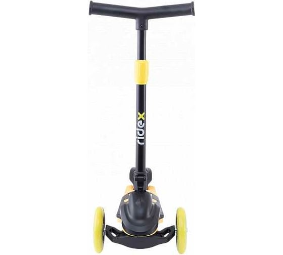 Самокат 3-х колесный RIDEX 3D Robin, 120/90 мм, неоновый желтый УТ-00018408