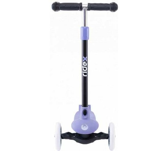 Самокат 3-х колесный RIDEX Hero, 120/80 мм, фиолетовый/серый УТ-00018412