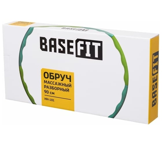 Массажный разборный обруч Basefit HH-101 0.3 кг, 90 см УТ-00019767
