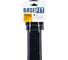 Атлетический пояс Basefit SU-302 4 дюйма, пресс-кожа, черный УТ-00018294 5