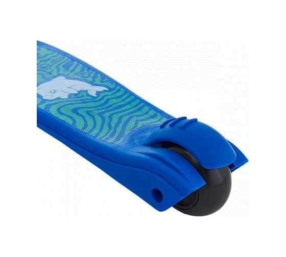 Самокат 3-х колесный RIDEX Wave, 120/90 мм, синий/голубой УТ-00021193
