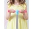 Самокат 3-х колесный RIDEX Juicy R, 120/80 мм, голубой/розовый УТ-00021200 11