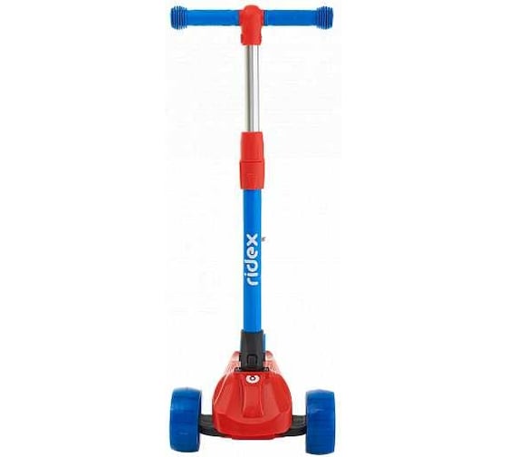 Самокат 3-х колесный RIDEX Juicy R, 120/80 мм, красный/синий УТ-00021198