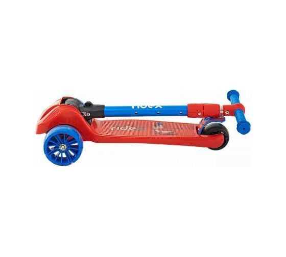 Самокат 3-х колесный RIDEX Juicy R, 120/80 мм, красный/синий УТ-00021198