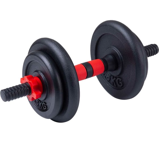 Разборная гантель в чемодане Basefit DB-705 чугун/пластик, 7.5 кг, 1 шт УТ-00019315 1