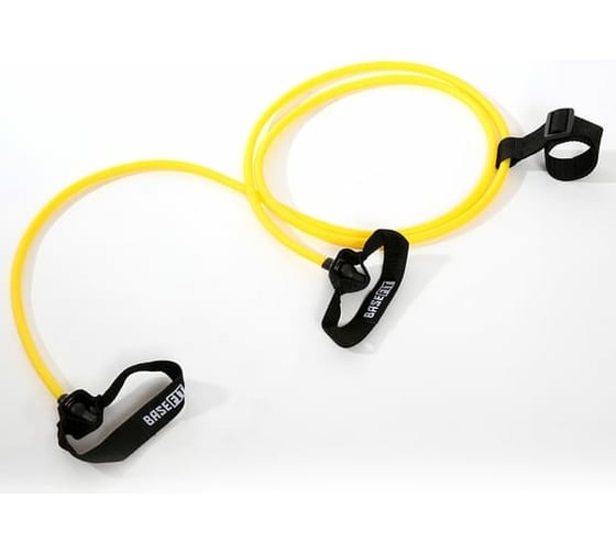 Эспандер лыжника-пловца Basefit ES-901 2 кг, light, 6x9х2200 мм, желтый УТ-00019764