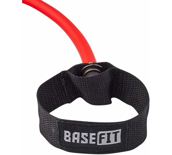 Эспандер лыжника-пловца Basefit ES-901 5 кг, medium, 8x14x2200 мм, красный УТ-00019766