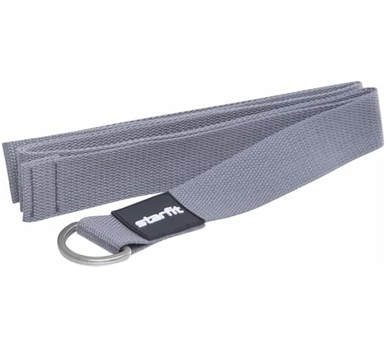 Ремень для йоги Starfit YB-101 180 см, серый УТ-00016642 1