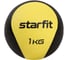 Медбол высокой плотности Starfit GB-702 1 кг, желтый УТ-00018934 1