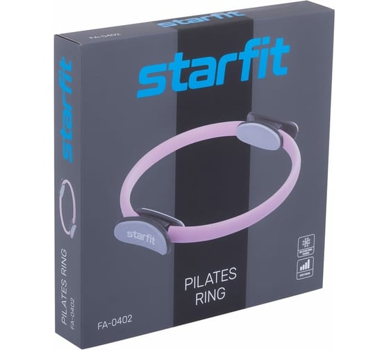 Кольцо для пилатеса Starfit FA-402 черный УТ-00016646