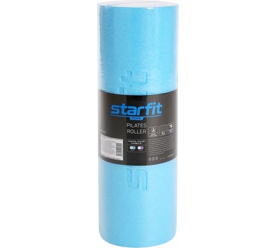 Ролик для йоги и пилатеса Starfit FA-501 15x45 см, синий пастель УТ-00018994