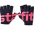 Перчатки для фитнеса Starfit WG-102, черный/малиновый УТ-00020808 1