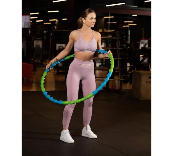 Массажный разборный обруч Starfit HH-105 1/20, 98 см 1.3 кг УТ-00007318