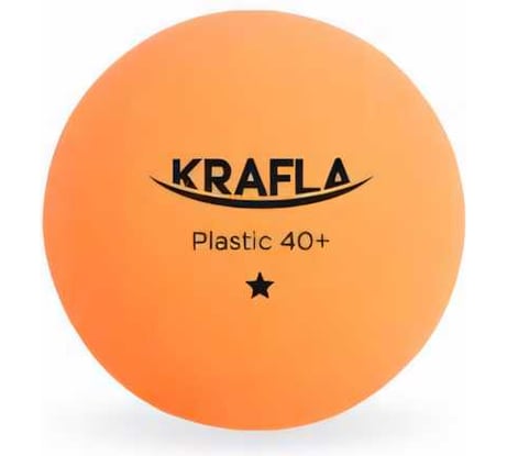Набор для настольного тенниса Krafla мяч, одна звезда, 6 шт KFL-AQB-OR600