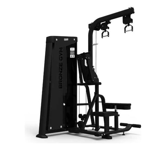 Тренажер для вертикальной/горизонтальной тяги Bronze gym NEO89 1