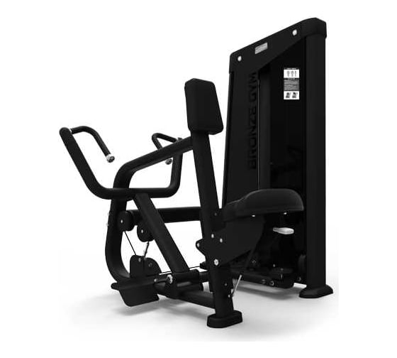 Тренажер гребная тяга с упором Bronze gym NEO34