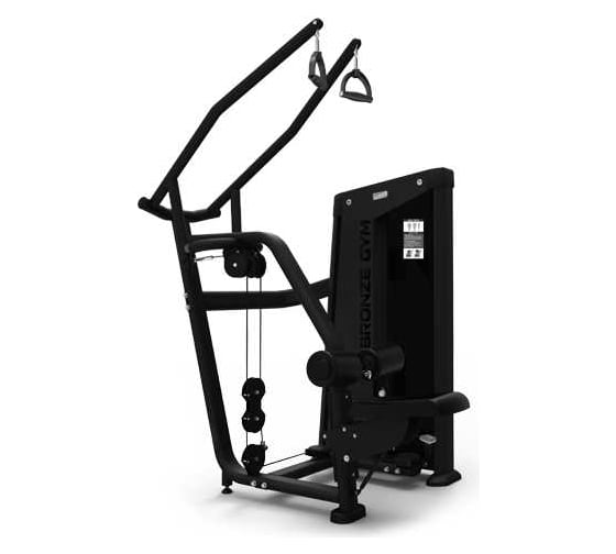Тренажер для тяги сверху Bronze gym независимая NEO29
